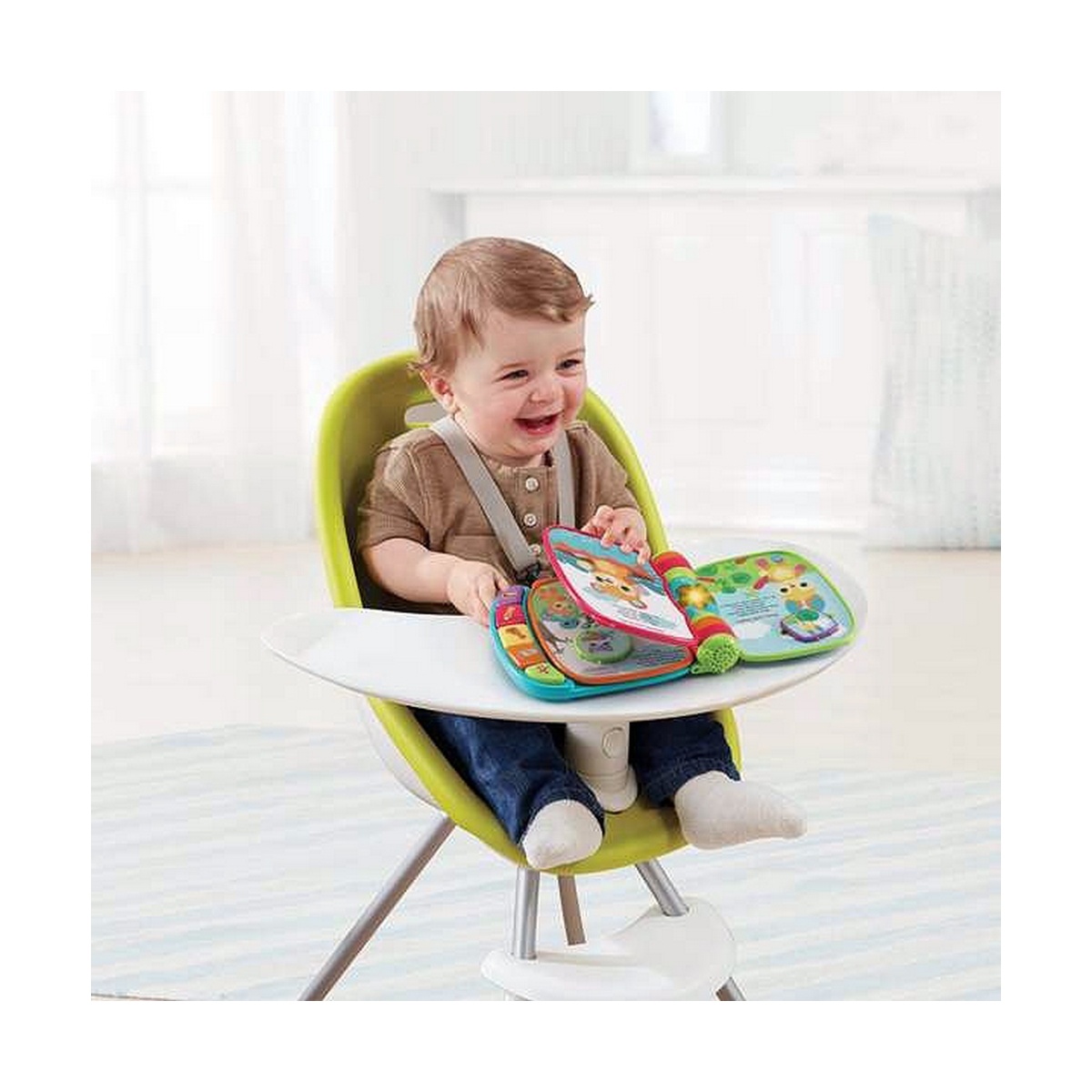 Giocattolo per bebè Vtech Libro musical primeras canciones. 19 x 22 x 4 cm